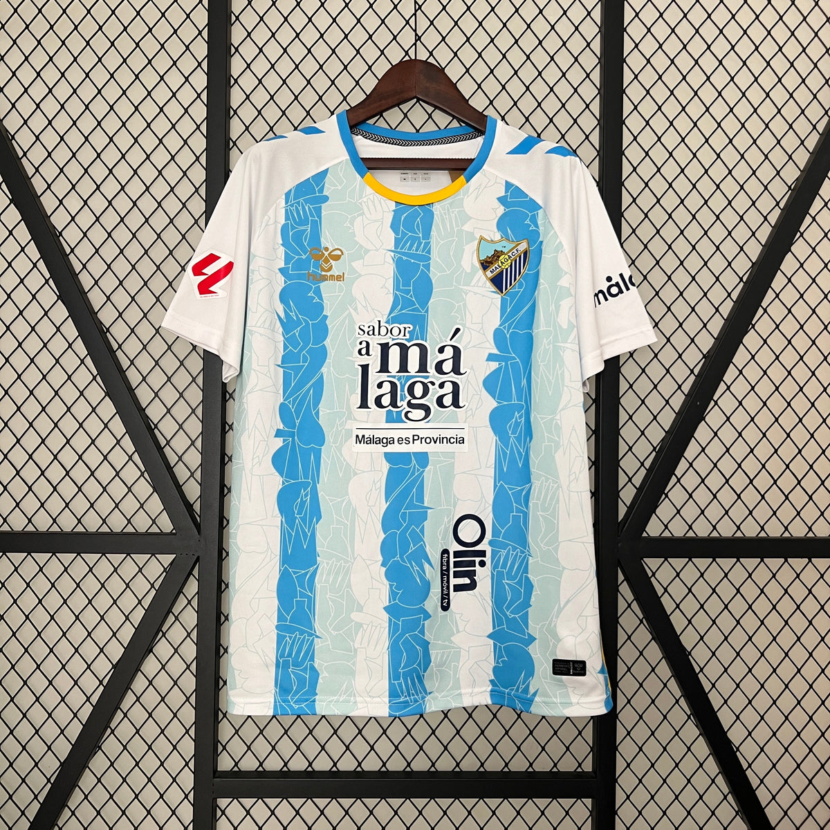 CAMISETA MÁLAGA I 24/25 HOMBRES - CON PARCHE