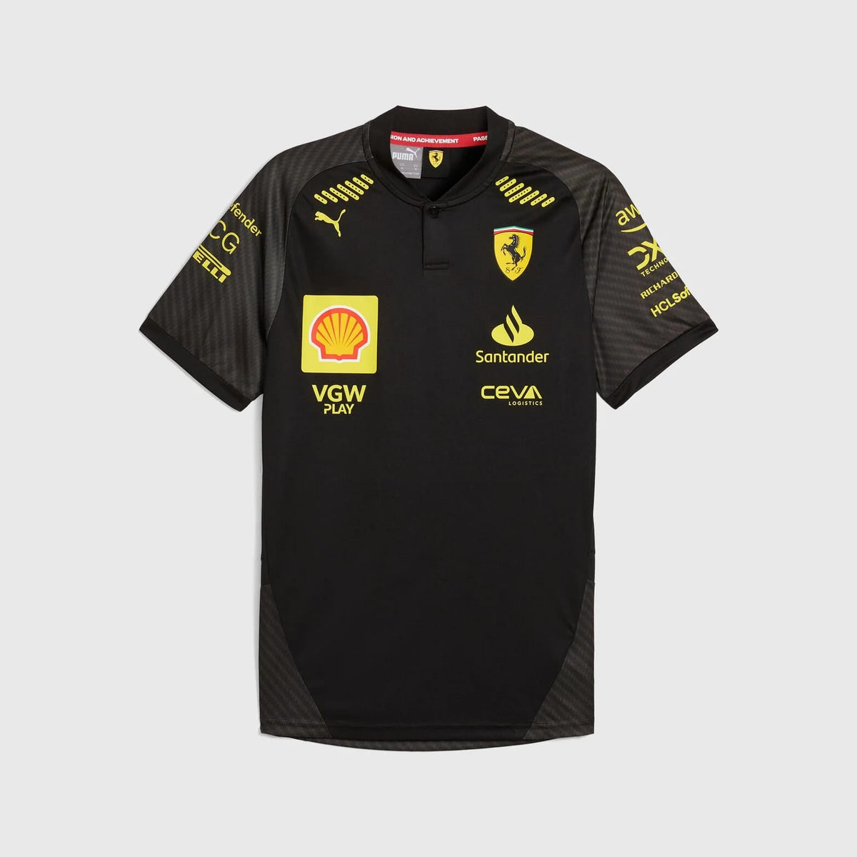 F1 FERRARI T-SHIRT 2024 BLACK T-shirt