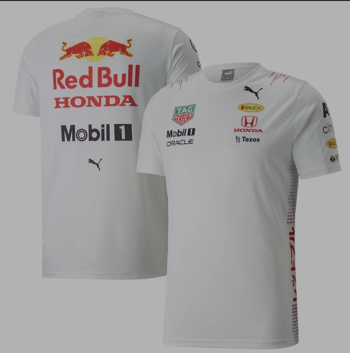 CAMISETA F1 ROJOBull 2021 - BLANCO